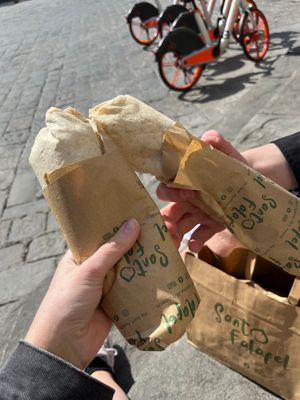  at Santo Falafel in Florence