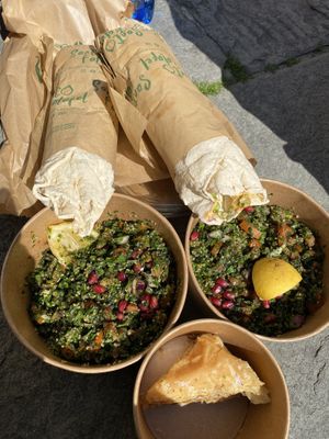 Very filling  at Santo Falafel in Florence