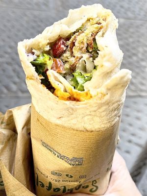   at Santo Falafel in Florence