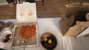   at Santo Falafel in Florence