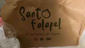   at Santo Falafel in Florence