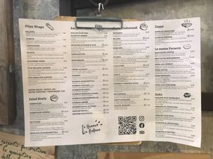   at Santo Falafel in Florence