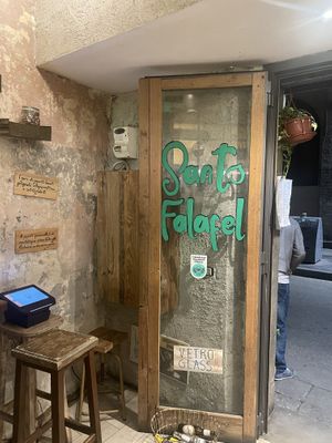   at Santo Falafel in Florence