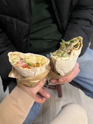   at Santo Falafel in Florence