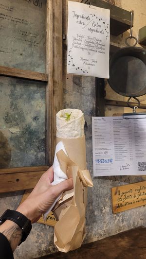  at Santo Falafel in Florence