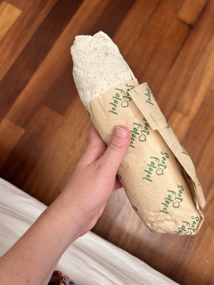   at Santo Falafel in Florence