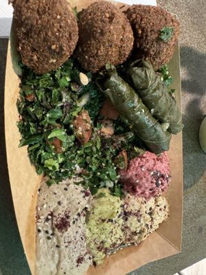   at Santo Falafel in Florence