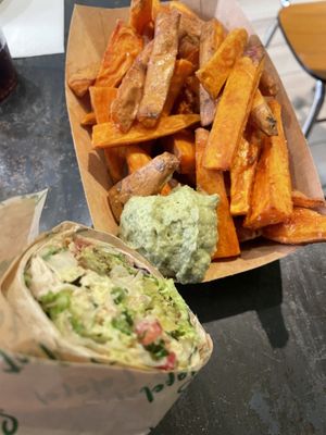   at Santo Falafel in Florence