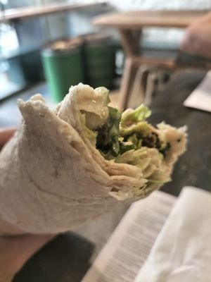 Pita Falafel at Santo Falafel in Florence