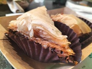 Baklava at Santo Falafel in Florence