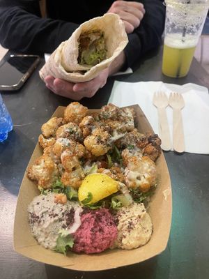   at Santo Falafel in Florence