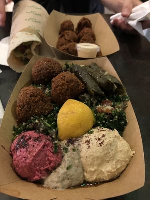   at Santo Falafel in Florence