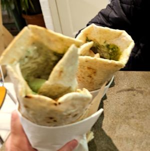  at Santo Falafel in Florence