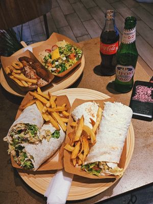  at Santo Falafel in Florence