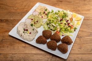  at Santo Falafel in Florence