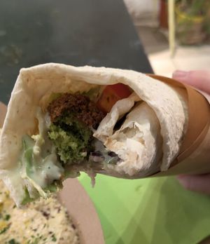  at Santo Falafel in Florence