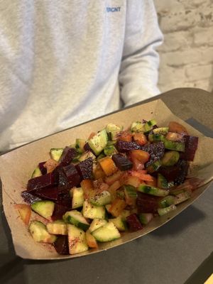   at Santo Falafel in Florence