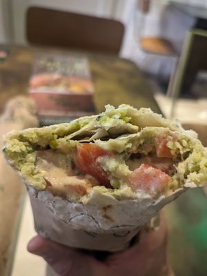 Falafel al forno at Santo Falafel in Florence