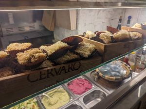 Sweets at Santo Falafel in Florence