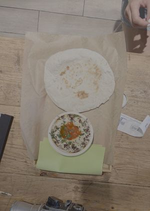   at Santo Falafel in Florence