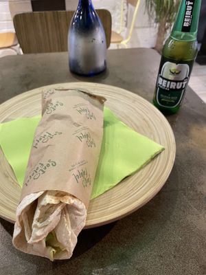   at Santo Falafel in Florence