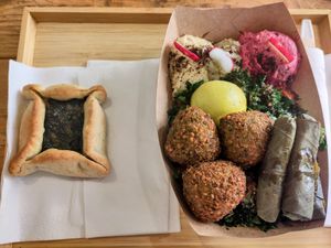  at Santo Falafel in Florence