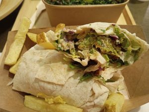  at Santo Falafel in Florence