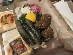  at Santo Falafel in Florence