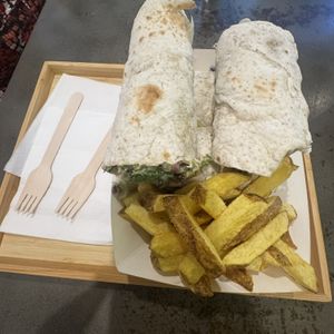   at Santo Falafel in Florence