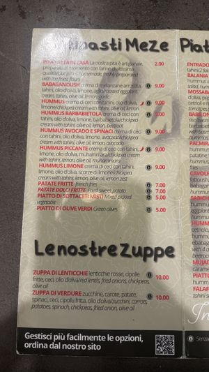   at Santo Falafel in Florence