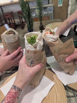  at Santo Falafel in Florence