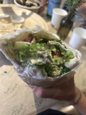   at Santo Falafel in Florence