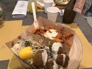   at Santo Falafel in Florence