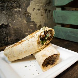 Falafel Pita at Santo Falafel in Florence