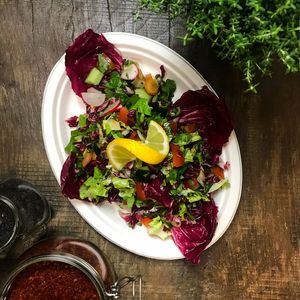 Fattoush at Santo Falafel in Florence