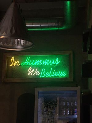 100% vegan  at Santo Falafel in Florence