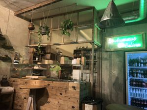 ‘In Hummus, we believe’  at Santo Falafel in Florence