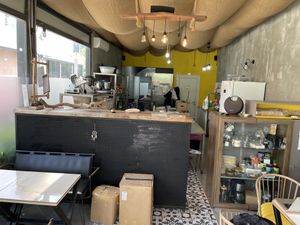 inside  at Limonita Cafe in Istanbul