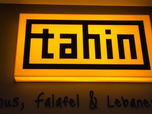 logo at Tahin - Zorlu Center in Istanbul