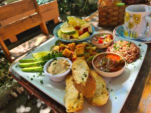 Breakfast at Simon Says  in San Juan Del Sur