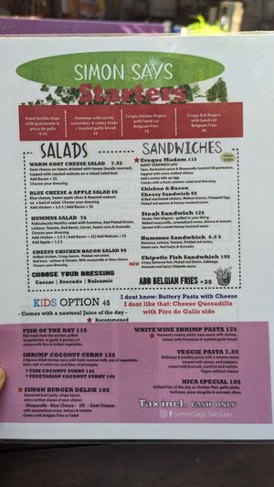  at Simon Says  in San Juan Del Sur