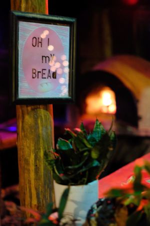 Fresh in house made bread  at Simon Says  in San Juan Del Sur