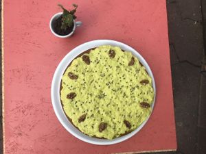 Möhrenkuchen at  Natürlik Lekkeria in Mainz