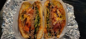 Beleaf Burger at Beleaf Cafe in West Los Angeles