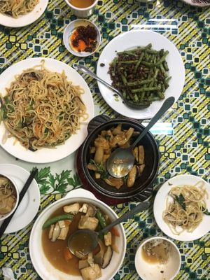 💚yum yum vegan 🌱 at Shàn Jāi 善哉創意蔬食 in Keelung