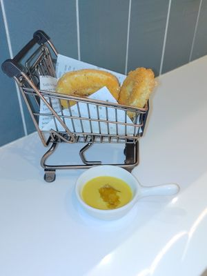 香酥花枝圈 at Líng Wén Shū Xiāng 菱紋蔬香 in New Taipei City