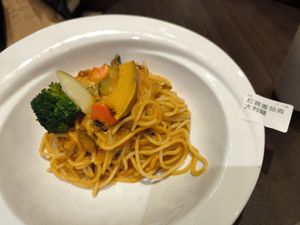 紅醬番茄義大利麵 at Chóng Dé Fā Shū Shí 崇德發蔬食 in New Taipei City