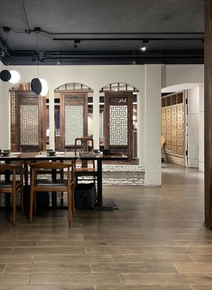 Restaurant  at Chán Fēng CháLóu 禪風茶樓 - Zen Tea in Taipei