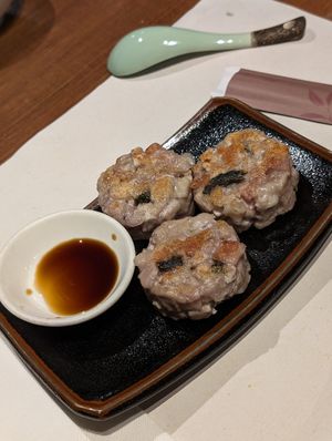 Vegetables taro with tea leaves at Chán Fēng CháLóu 禪風茶樓 - Zen Tea in Taipei