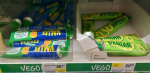 vegan kaviar at ICA Söder in Malmo